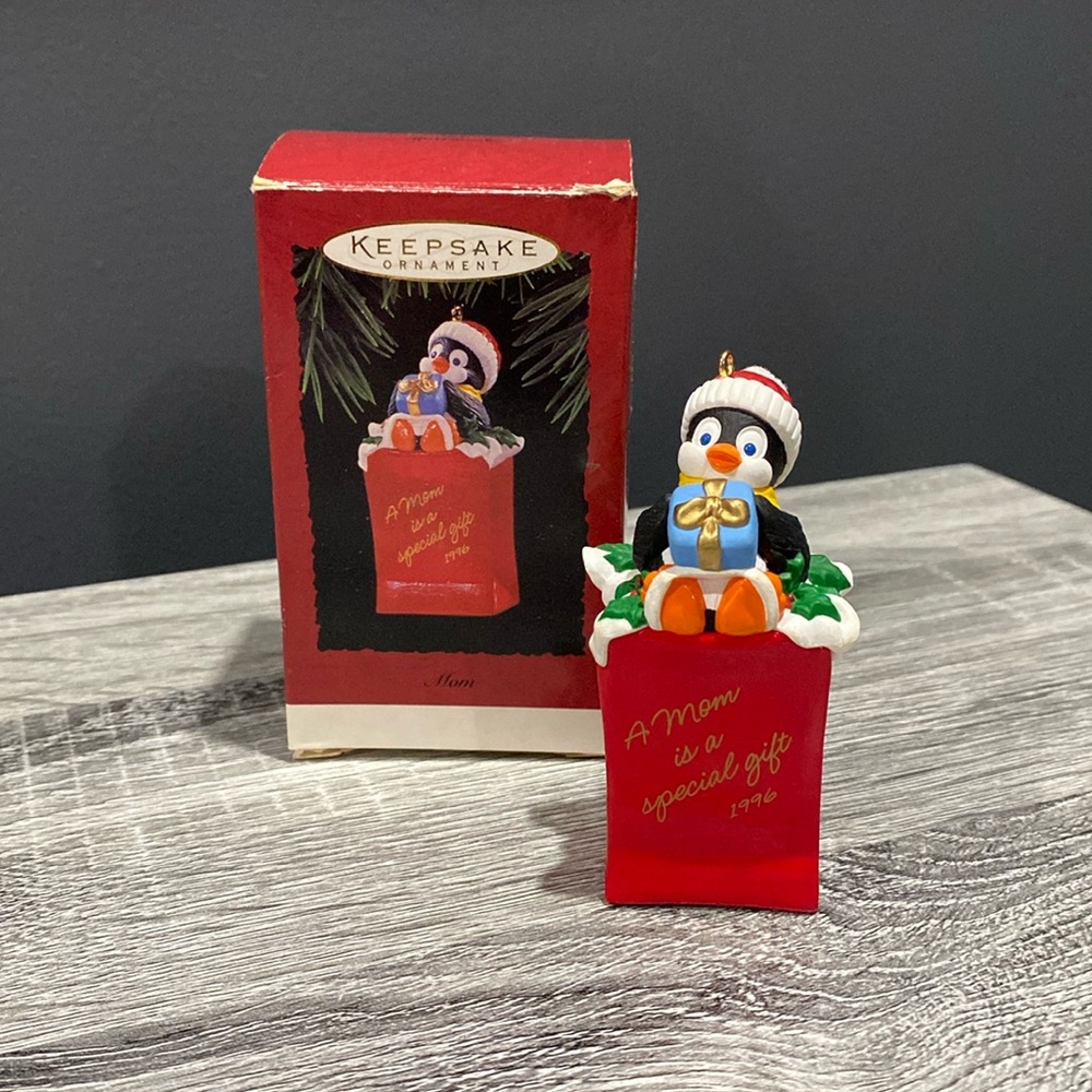 Hallmark | Mom: “A Mom is a Special Gift” (1996) - Vintage Keepsake Ornament